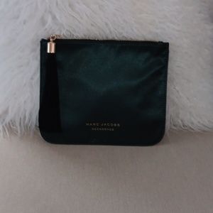Marc Jacob's green cosmetic pouch NWOT